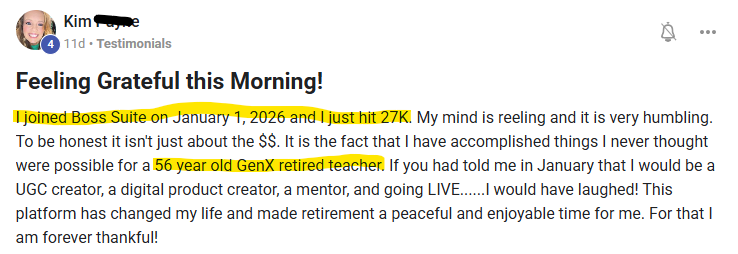 Kim · 56, retired teacher