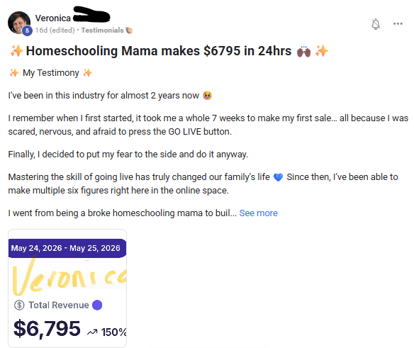 Veronica · homeschool mom